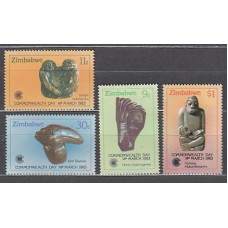 Zimbabwe Correo Yvert 45/8 ** Mnh