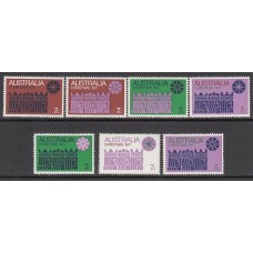 Australia - Correo 1971 Yvert 450/6 ** Mnh Navidad