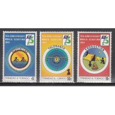 Trinidad y Tobago - Correo Yvert 452/4 ** Mnh  Scoutismo