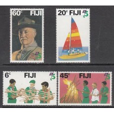 Fidji - Correo Yvert 453/6 ** Mnh Scouts