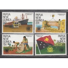 Papua y Nueva Guinea - Correo Yvert 454/7 ** Mnh