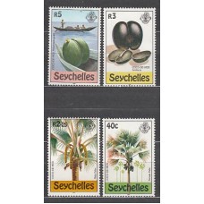 Seychelles - Correo Yvert 454/7 ** Mnh  Frutos