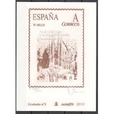 España II Centenario Grabados F.N.M.T Edifil 3 Benedicto XVI