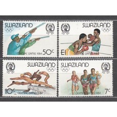 Swaziland - Correo Yvert 456/9 ** Mnh  Olimpiadas de los Angeles