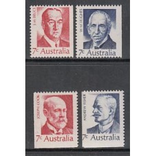 Australia - Correo 1972 Yvert 457/60 ** Mnh Personajes