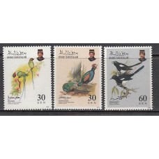 Brunei - Correo Yvert 457/9 ** Mnh  Fauna aves