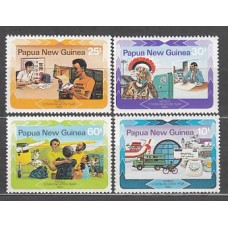 Papua y Nueva Guinea - Correo Yvert 458/61 ** Mnh