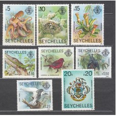 Seychelles - Correo Yvert 458/65 ** Mnh  Fauna
