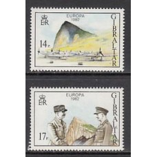 Gibraltar - Correo 1982 Yvert 458/9 ** Mnh Europa