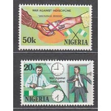 Nigeria - Correo Yvert 458/9 ** Mnh