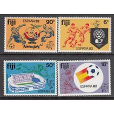 Fidji - Correo Yvert 461/4 ** Mnh Deportes. Fútbol