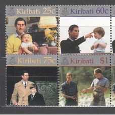 Kiribati - Correo Yvert 461/4 ** Mnh Personajes