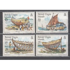 Virgenes - Correo Yvert 462/5 ** Mnh Barcos