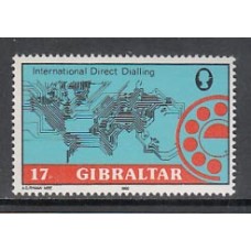 Gibraltar - Correo 1982 Yvert 464 ** Mnh Teléfono