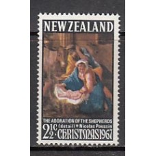 Nueva Zelanda - Correo 1967 Yvert 464 ** Mnh Navidad