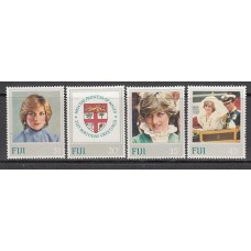 Fidji - Correo Yvert 465/8 ** Mnh