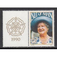 Man - Correo 1990 Yvert 466 ** Mnh Reina madre