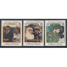 Falkland - Correo Yvert 469/71 ** Mnh Personajes