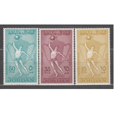 Jordania - Correo 1965 Yvert 469/71 ** Mnh  Deportes