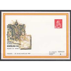 España II Centenario Sobres enteros postales 1989 Edifil 13 ** Mnh