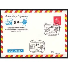 España II Centenario Sobres enteros postales 1989 Edifil 14 usado