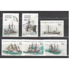 Australia Artantica - Correo Yvert 47/52 ** Mnh Barcos