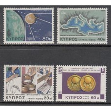 Chipre - Correo 1977 Yvert 470/3 ** Mnh