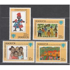 Jamaica - Correo Yvert 470/3 ** Mnh Navidad