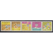 Siria - Correo Yvert 470/4 ** Mnh  Deportes