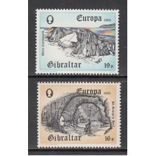Gibraltar - Correo 1983 Yvert 471/2 ** Mnh Europa