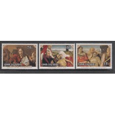 Cook - Correo Yvert 472/4 ** Mnh Pinturas