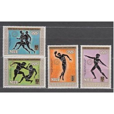 Niue - Correo Yvert 472/5 ** Mnh Deportes