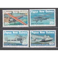 Papua y Nueva Guinea - Correo Yvert 472/5 ** Mnh Aviones