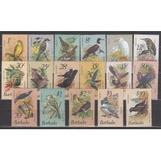 Barbados - Correo 1979 Yvert 472/88 ** Mnh Fauna aves