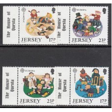 Jersey - Correo 1989 Yvert 474/7 ** Mnh Europa