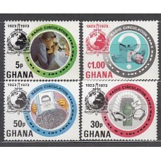 Ghana - Correo 1973 Yvert 475/8 ** Mnh  Interpol