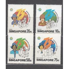 Singapur - Correo Yvert 475/8 ** Mnh  Scoutismo