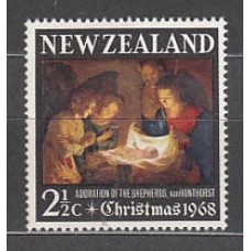 Nueva Zelanda - Correo 1968 Yvert 475 ** Mnh Navidad