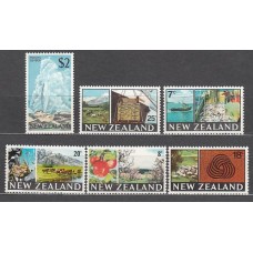 Nueva Zelanda - Correo 1968 Yvert 476/81 ** Mnh