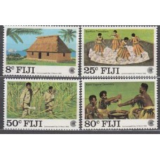 Fidji - Correo Yvert 478/81 ** Mnh