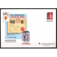 España II Centenario Sobres enteros postales 2000 Edifil 58 ** Mnh
