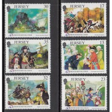 Jersey - Correo 1989 Yvert 479/84 ** Mnh Revolucion francesa