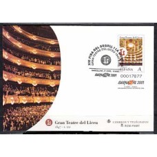 España II Centenario Sobres enteros postales 2001 Edifil 68 usado  Juego