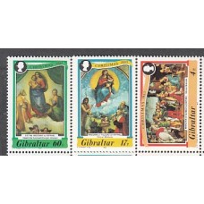 Gibraltar - Correo 1983 Yvert 480/2 ** Mnh Navidad