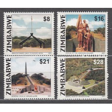 Zimbabwe Correo Yvert 480/3 ** Mnh