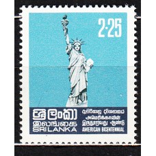 Sri-Lanka - Correo Yvert 480 ** Mnh Estatua de la Libertad