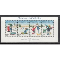 Man - Correo 1990 Yvert 481/4 ** Mnh Navidad