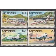 Seychelles - Correo Yvert 481/4 ** Mnh  Aviones