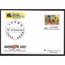 España II Centenario Sobres enteros postales 2002 Edifil 77 ** Mnh
