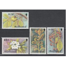 Montserrat - Correo Yvert 482/5 ** Mnh Flores